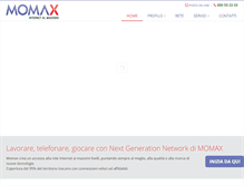Tablet Screenshot of momax.it