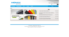 Desktop Screenshot of momax.ro